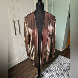 Escada Brown Metallic Blazer